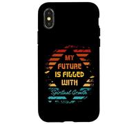 Il mio futuro è pieno di mentalità positiva per la crescita spirituale Custodia per iPhone X/XS