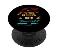 Il mio futuro è pieno di mentalità positiva per la crescita spirituale PopSockets PopGrip Adesivo