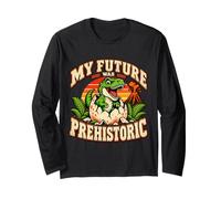 Il Mio Futuro Era Il paleontologo preistorico T Rex Maglia a Manica