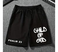 Il mio futuro non è un sogno, pantaloncini unisex per ragazzi adolescenti, taglia media e oversize per ragazzi giovani, pantaloncini sportivi casual e morbidi 14Y,13Y,16Y,15YLetterePoliestere
