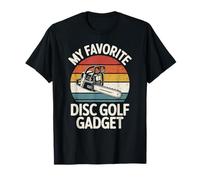Il Mio Gadget Preferito per Il Golf a Disco con Motosega Joke Disc Golf Maglietta