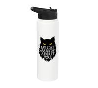 Il mio gatto aveva ragione su di te Stainless Steel Insulated Water Bottle