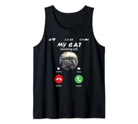 Il Mio Gatto Chiama Funny Cats Meme Canotta