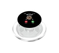 Il mio gatto chiama Funny Cats Meme PopSockets PopGrip per MagSafe