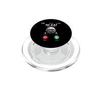 Il mio gatto chiama Funny Cats Meme PopSockets PopGrip per MagSafe
