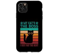 Il mio gatto è il capo, pago solo l'affitto Custodia per iPhone 11 Pro Max