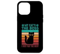 Il mio gatto è il capo, pago solo l'affitto Custodia per iPhone 12 Pro Max