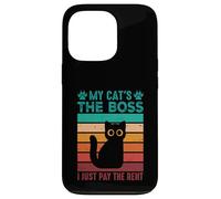 Il mio gatto è il capo, pago solo l'affitto Custodia per iPhone 13 Pro