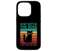 Il mio gatto è il capo, pago solo l'affitto Custodia per iPhone 14 Pro