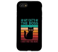 Il mio gatto è il capo, pago solo l'affitto Custodia per iPhone SE (2020) / 7/8