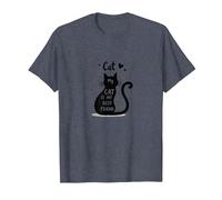 Il Mio Gatto è Il Mio Migliore Amico Amante degli Animali Maglietta, Uomo, Pervinca, 6XL
