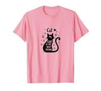Il Mio Gatto è Il Mio Migliore Amico Amante degli Animali Maglietta, Uomo, Rosa, 3XL