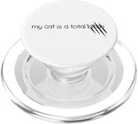 Il mio gatto è un totale B PopSockets PopGrip per MagSafe