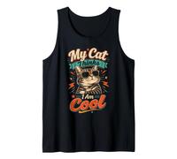 Il Mio Gatto Pensa Che Sono Figo - Design Felino Canotta