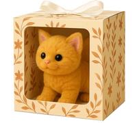 Il Mio Gatto Realistico, Porta Infiniti Gioia E Calore, 2025 New Ai Robotic Kitten Che Si Comporta Come Un Vero Gatto, Giocattolo Per Gatti Di Pelliccia Che Cammina, Miagoli E Coda Scodinando yellow