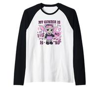 Il mio genere non è Goth Goblincore Queer Design Maglia con Maniche Raglan