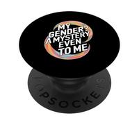 Il mio genere un mistero anche per me espressione di identità PopSockets PopGrip Adesivo