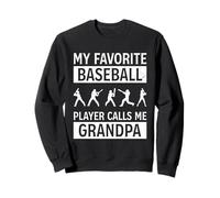 Il Mio Giocatore di Baseball Preferito Mi Chiama Nonno Felpa