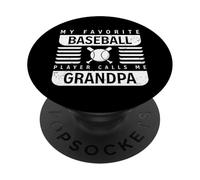 Il mio giocatore di baseball preferito mi chiama nonno PopSockets PopGrip Adesivo