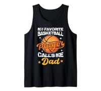 Il mio giocatore di basket preferito mi chiama papà Funny Fathers Day Canotta