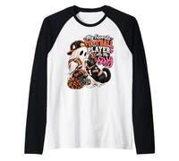 Il Mio Giocatore di Football Preferito Mi Chiama Sissy Halloween Maglia con Maniche Raglan