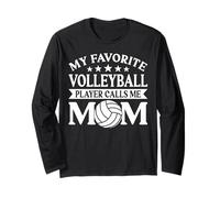 Il Mio Giocatore di pallavolo Preferito Mi Chiama Mamma Maglia a Manica