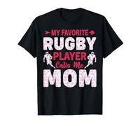 Il mio giocatore di rugby preferito mi chiama mamma Maglietta