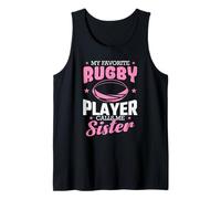 Il Mio Giocatore di Rugby Preferito Mi Chiama Sister Canotta