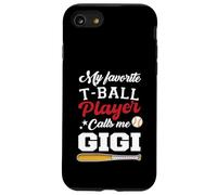 Il mio giocatore di T-Ball preferito mi chiama Gigi Baseball Festa della mamma Custodia per iPhone SE (2020) / 7/8