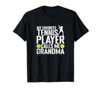 Il mio giocatore di tennis preferito mi chiama nonna Maglietta