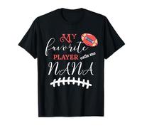 Il Mio Giocatore Preferito Mi Chiama Nana, Simpatica Nonna tifosa di Calcio Maglietta