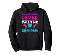 Il Mio Giocatore Preferito Mi Chiama Nonna Videogioco Funny Nana Felpa con Cappuccio
