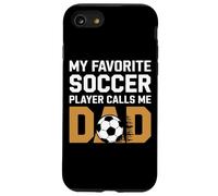 Il mio giocatore preferito mi chiama papà Soccer Dad Father's Day Kids Custodia per iPhone SE (2020) / 7/8