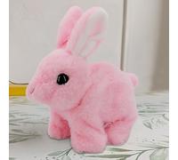 Il mio giocattolo realistico di coniglietto, un giocattolo di coniglio interattivo realistico, un perfetto imitatore di Bunny Kind, salti, contrazioni e orecchie tremanti, divertenti peluche ripieni