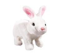 Il Mio Gioco Di Coniglio Realistico - Coniglio Suono Interattivo Con Orecchie in Movimento E Naso Vibrante | Animale Di Peluche Elettronico Vivace per Bambini Bambini