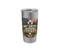 Il mio giuramento non è mai scaduto Patriotic Veteran Eagle 250th USA Bicchiere termico in acciaio inox doppia parete