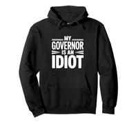 Il Mio governatore è Un Idiota Felpa con Cappuccio