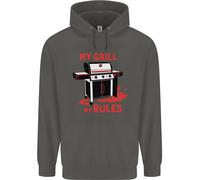 Il Mio Grill, Le Mie Regole, Divertente Felpa Per Bambini