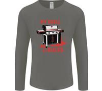 Il Mio Grill, Le Mie Regole, Divertente Maglietta A Maniche Lunghe Uomo