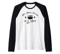 Il Mio Gruppo Mamma È Una Coven Divertente Strega Madre Strega Meme Maglia con Maniche Raglan