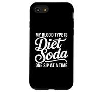 Il mio gruppo sanguigno è Diet Soda Zero Sugar Drinks Custodia per iPhone SE (2020) / 7/8
