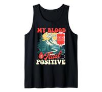 Il Mio Gruppo sanguigno è Positivo alla scia - Escursionista Trekker Canotta