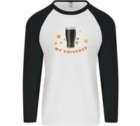 Il Mio Guiness Universo Uomo L/S Baseball T-Shirt