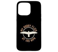 Il mio hobby vola a 100 MPH Falcon Bird of Prey Hunter Custodia per iPhone 15 Pro Max