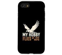Il mio hobby vola a 100 MPH Falcon Bird of Prey Hunter Custodia per iPhone SE (2020) / 7/8