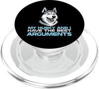 Il mio Husky e io abbiamo i migliori argomenti del proprietario di cani PopSockets PopGrip per MagSafe