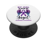 Il mio idolo è ora il mese della consapevolezza del mio angelo per l'Alzheimer PopSockets PopGrip Adesivo