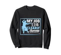 Il Mio Lavoro È Chiaramente Fantastico - Pestitore Felpa
