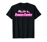 Il mio lavoro è curatore di musei Maglietta
