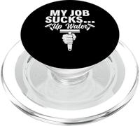 Il Mio Lavoro Fa Schifo ... Acqua - Pestitore Professionale PopSockets PopGrip per MagSafe